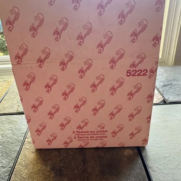 Princess House Fantasia Beer Mug Pair 5222 - Picture 3 of 3